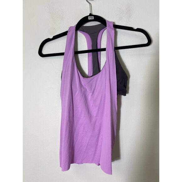Blue Life Fit Purple/Gray Athletic Bra/Tank Combo Sz s - Picture 1 of 4